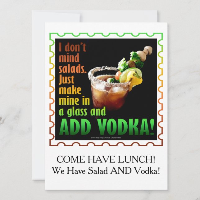 INVITACIÓN MARY SANGRIENTA, CARGADA DE LICOR (Anverso)