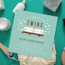 Más diversión con Twins Baby Shower
