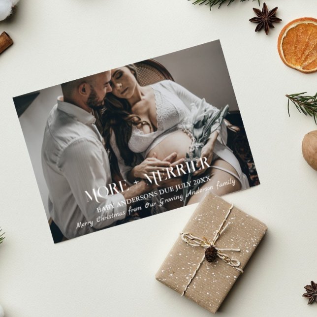 Invitación Más + Navidades más felices foto de feriado por em (Subido por el creador)