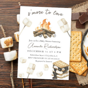 Invitación Más para amar a Baby Shower