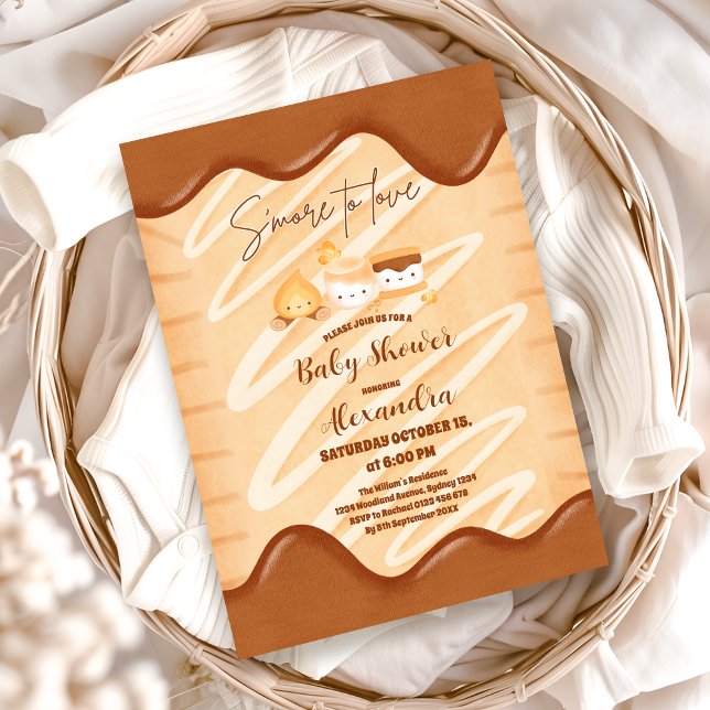 Invitación Más para amar a Kawaii Baby Shower neutral de géne (Subido por el creador)