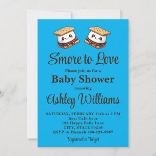 Invitación Más para amar el Baby Shower Fun Fall otoño invier