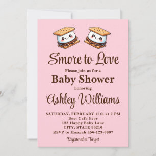 Invitación Más para amar el Baby Shower Fun Fall otoño invier
