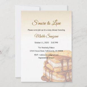 Invitación Más para amar la invitación, Baby Shower