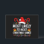 Invitación Más Probable De Acoger A La Familia De Juegos De N<br><div class="desc">Más Probable De Acoger Navidades Juegos Navidades Navidad Familiar</div>