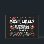 Invitación Más Probable De Ver Todos Los Partidos De Fútbol<br><div class="desc">Más Probable De Ver Todos Los Partidos De Fútbol</div>