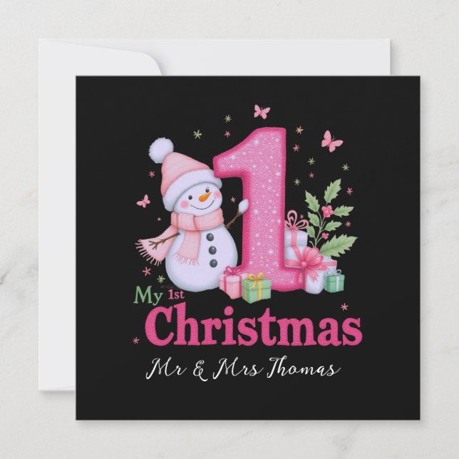 Invitación Más Probable que Baile con Santa, Hermano (Anverso)
