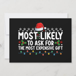 Invitación Más Probable Que Pida El Regalo Más Caro Nav