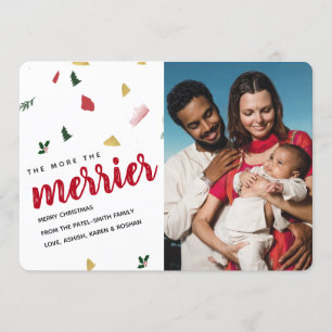 Invitación Más publicidad del nacimiento de un bebé de vacaci