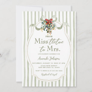 Invitación Masaje de Miss-tletoe a la señora Navidades ducha