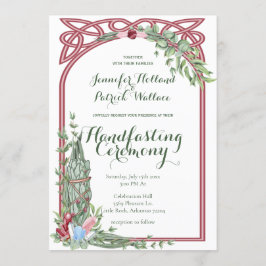 Invitación Masaje y Rosa de manjal de cristal de hierbas