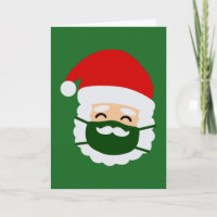 máscara facial coronavirus santa navidad
