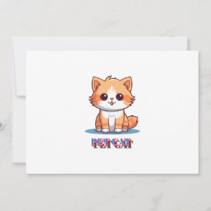 Invitación Mascota Cat