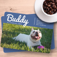 Mascota Personalizado moderno foto de perro con ca