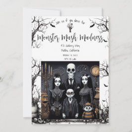 Invitación Mash de Halloween Party