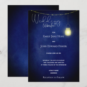 Invitación Mason Jar Boda