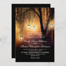 Mason Jars String ilumina a elegante Boda ruso