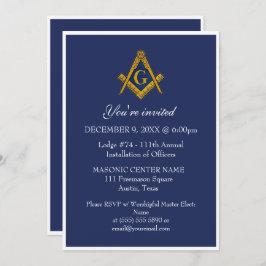 Invitación Masonería Masonina Negra Masónica Masónica Masónic