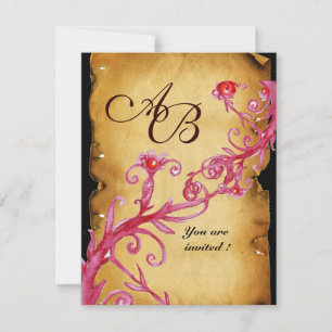 INVITACIÓN MASQUERADE MAGIC BERRIES MONOGRAM