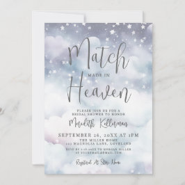 Invitación Match Made In Heaven Bridal Shower