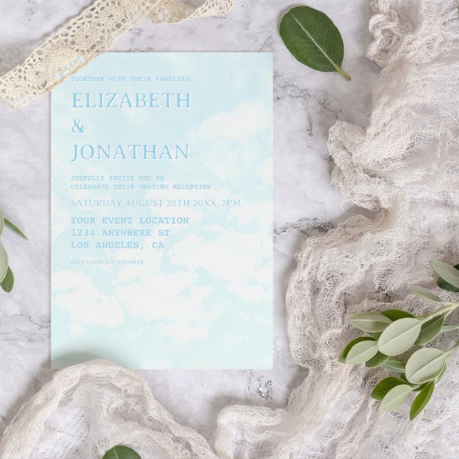 Invitación Match Made In Heaven Wedding Reception (Subido por el creador)