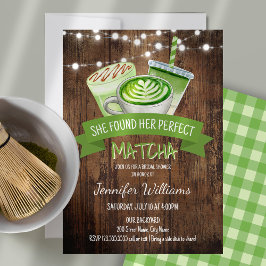 Invitación Matcha Bridal Shower