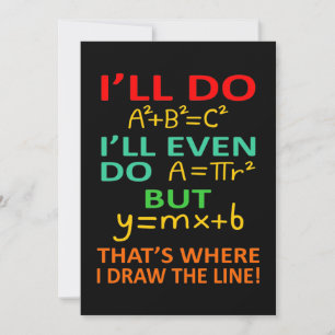 Invitación Matemática ecuación matemática estudiante