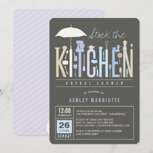 Invitación Material De Mod Invitan Al Fiesta De La Cocina Bri