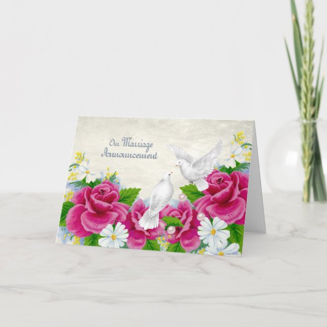 Invitación matrimonial boda (Anverso)