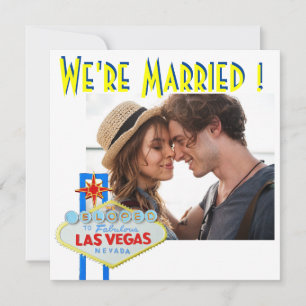 Invitación matrimonial Bodas de Las Vegas