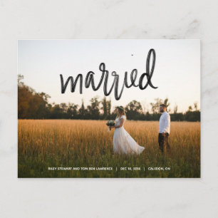 Invitación matrimonial casada