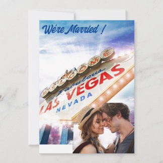 Invitación matrimonial de Bodas de Las Vegas