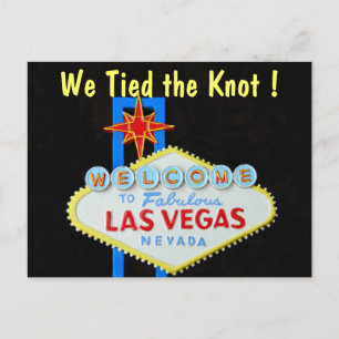 Invitación matrimonial de Las Vegas