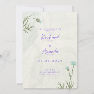 invitación matrimonial para parejas