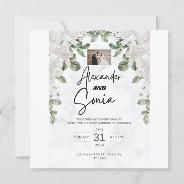 Invitación Matrimonio (Anverso)