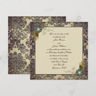 Invitación Matrimonio de Damask