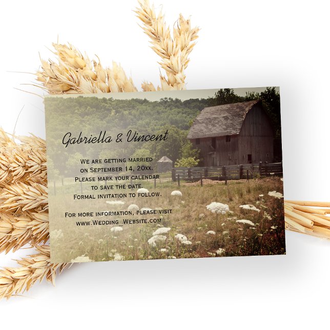 Invitación Matrimonio de granja de granjas de granjas templad (Subido por el creador)