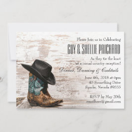 Invitación Matrimonio de país