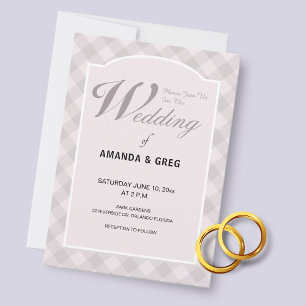 Invitación Matrimonio de país