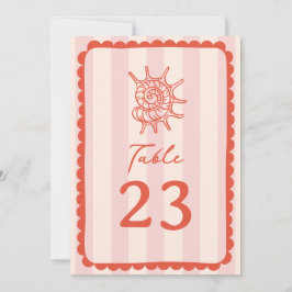 Invitación Matrimonio de rayas rosadas en vieira