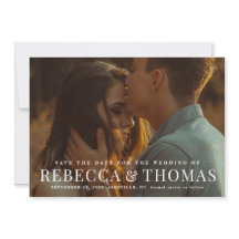 Matrimonio fotográfico tipo moderno Guardar la fec