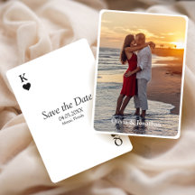 Matrimonio moderno simple salva la fecha