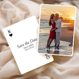 Invitación Matrimonio moderno simple salva la fecha