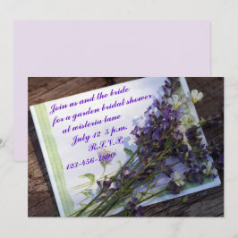 Invitación Matte 5" x 7", sobres blancos estándar incluidos