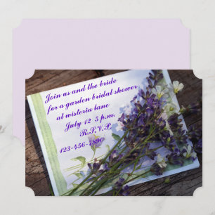 Invitación Matte 5" x 7", sobres blancos estándar incluidos