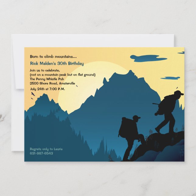 Invitación matutina de Hiker (Anverso)