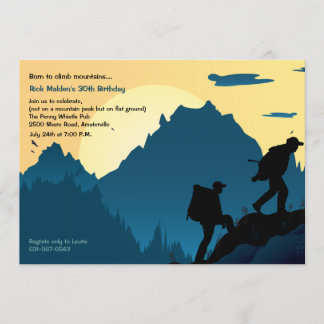 Invitación matutina de Hiker