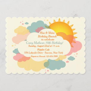 Invitación matutina soleada