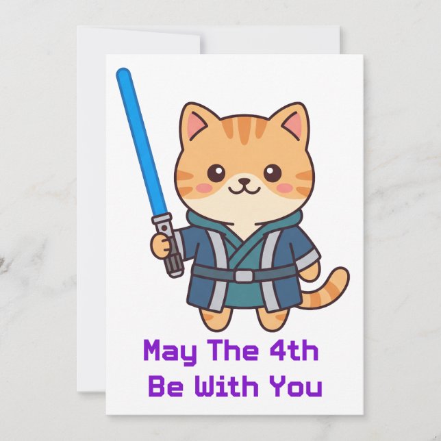 Invitación May the 4th Be With You (Anverso)