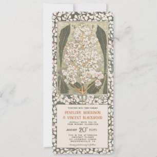 Invitación Mayo Flor de castaño - Boda de cosecha